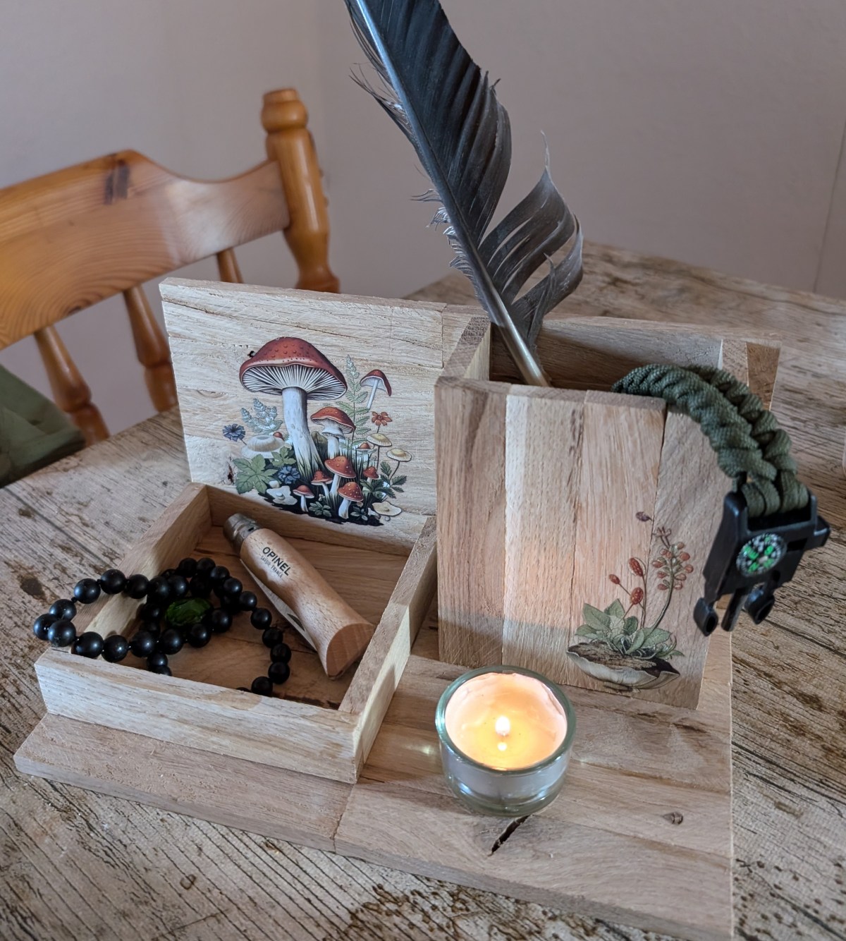 DIY-Projekt für den kreativen Kindergeburtstag: Schreibtischorganizer