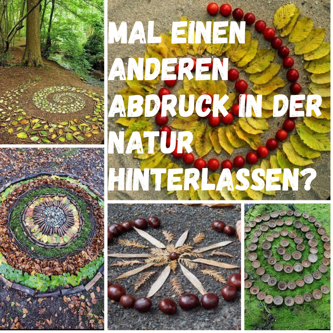 Naturmandalas – Mal einen anderen Abdruck in der Natur&nbsp;hinterlassen