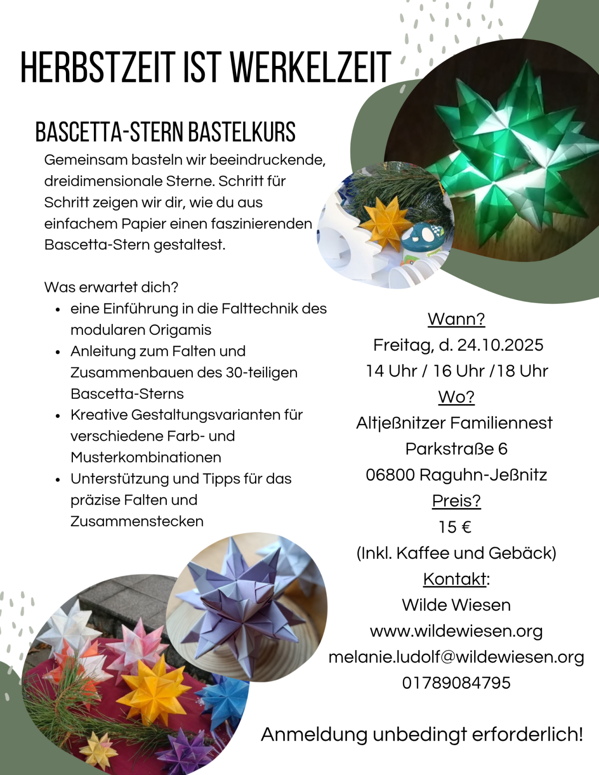 Herbstzeit ist Werkelzeit