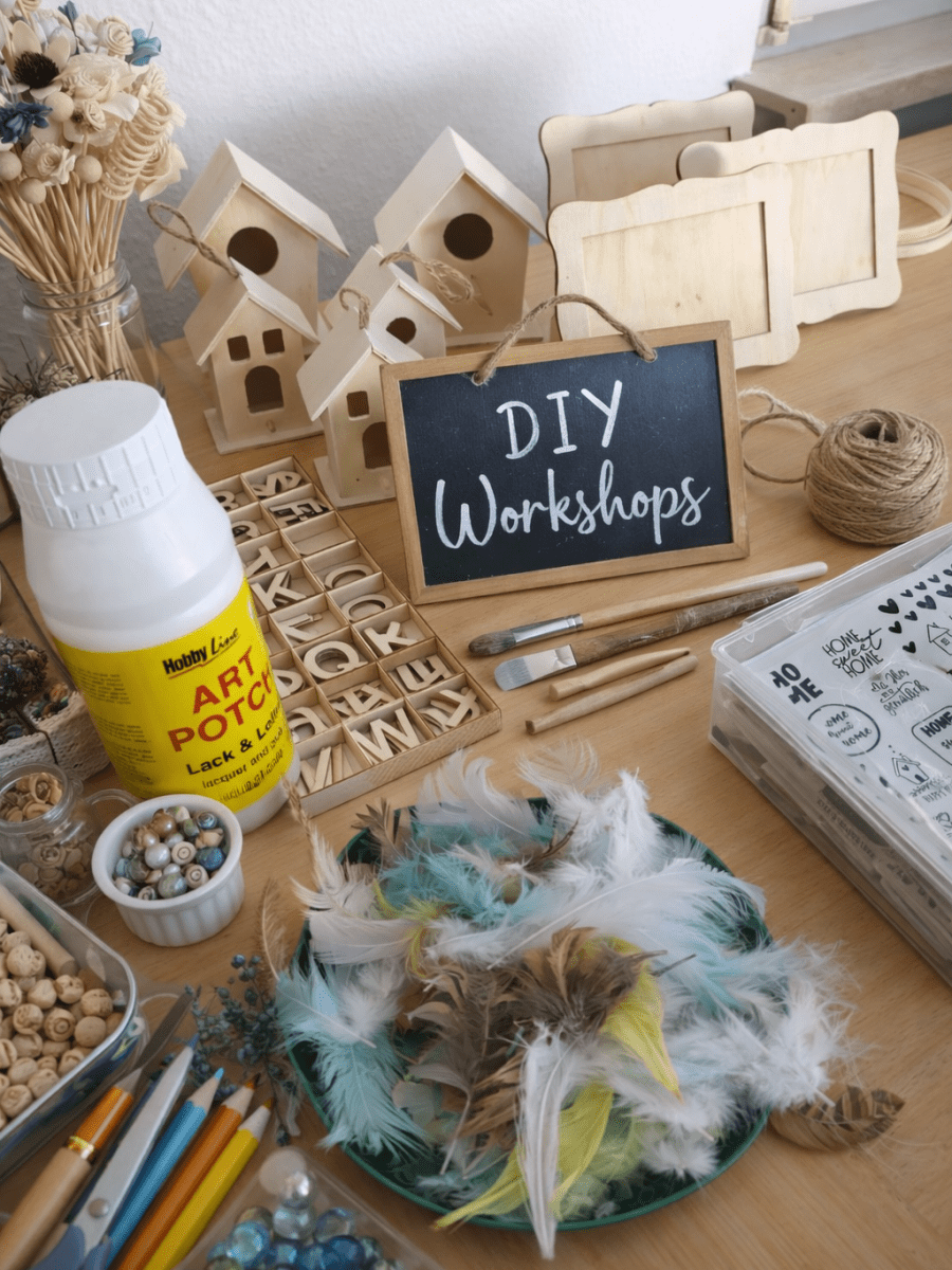 Kreativworkshops in Muldestausee / Bitterfeld-Wolfen